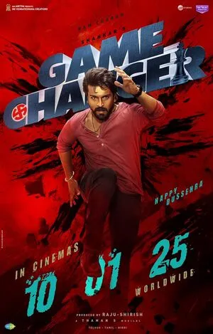 Game Changer 2025 Hindi (ORG 5.1) + Telugu WEB-DL 720p – 480p – 1080p