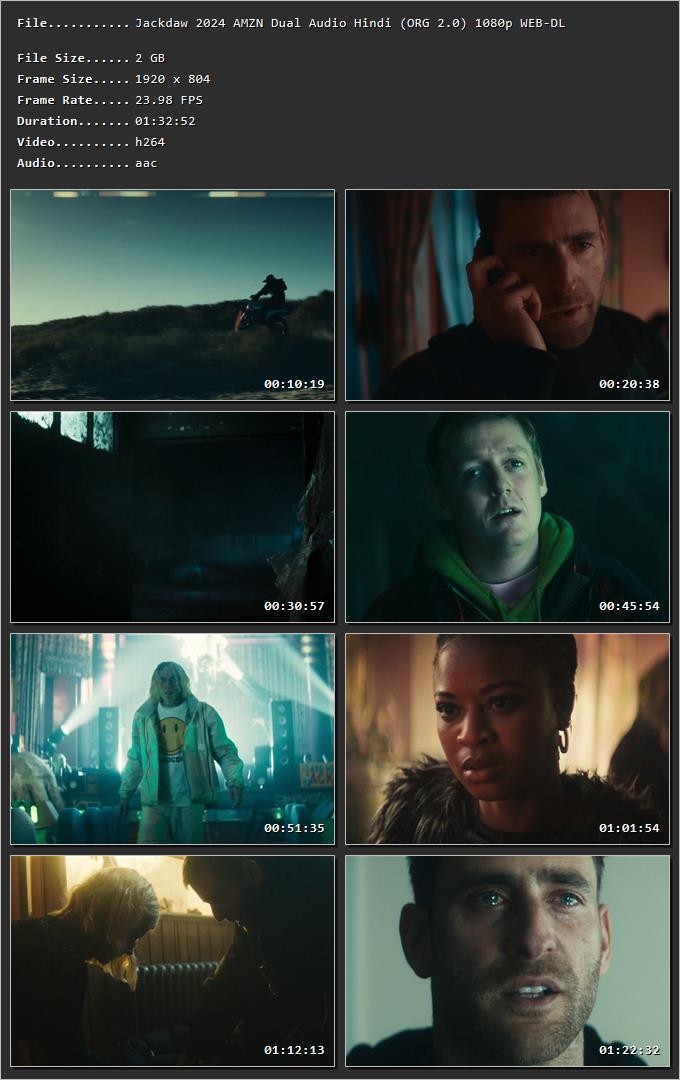 Jackdaw 2024 Hindi Dual Audio HDRip 1080p – 720p – 480p