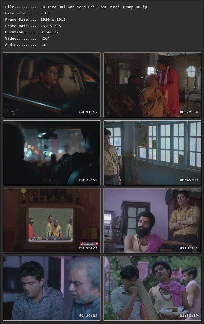 Jo Tera Hai Woh Mera Hai (2024) Hindi HDRip 720p – 480p – 1080p