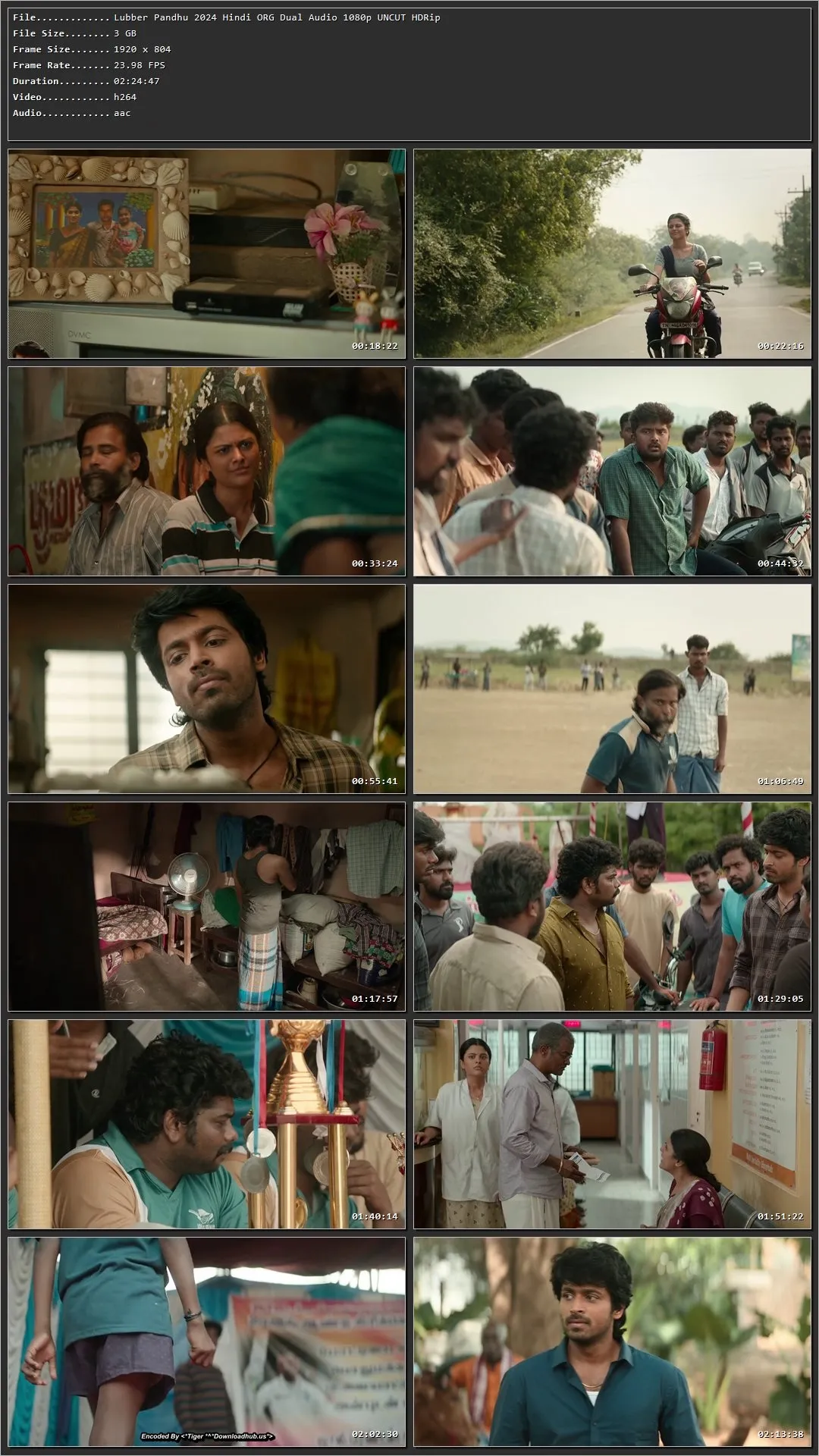 Lubber Pandhu 2024 (Hindi – Tamil) HDRip 720p – 480p – 1080p