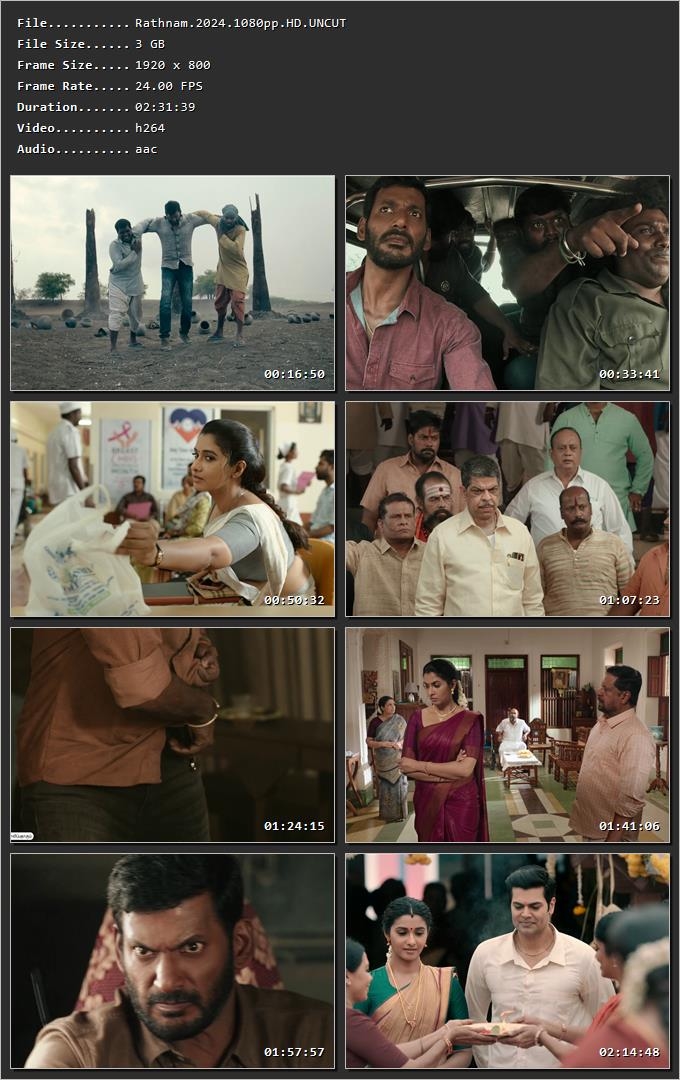 Rathnam (2024) (Hindi – Tamil) HDRip 720p – 480p – 1080p
