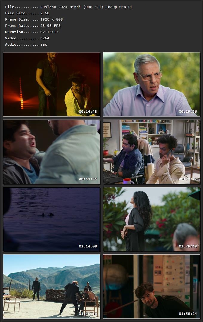 Ruslaan 2024 Hindi HDRip 720p – 480p – 1080p