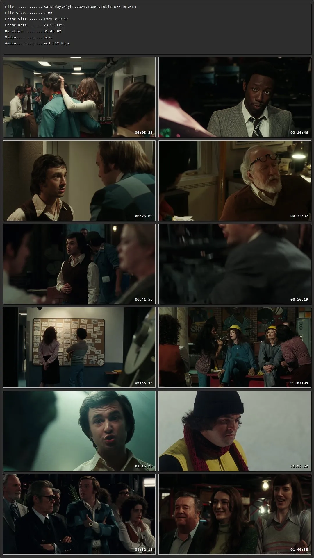 Saturday Night (2024) Hindi Dual Audio HDRip 1080p – 720p – 480p