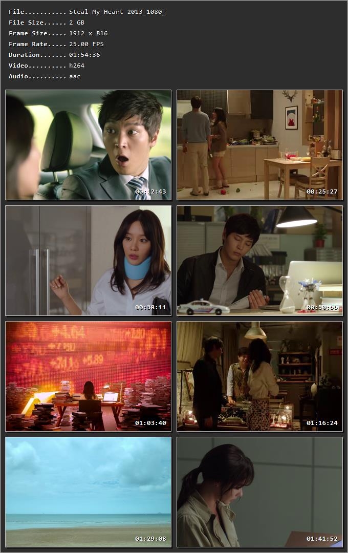 Steal My Heart (2013) [Hindi ORG. + Korean + Tamil + Telugu] HDRip 720p – 480p – 1080p