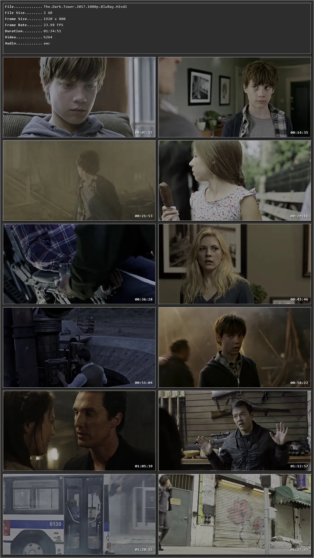 The Dark Tower (2017) Hindi Dual Audio BluRay 720p – 480p – 1080p