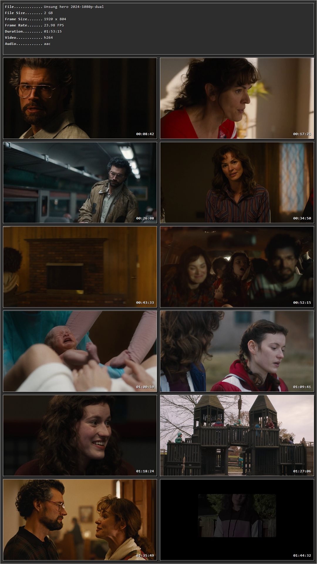 Unsung Hero 2024 Hindi Dual Audio HDRip 1080p – 720p – 480p